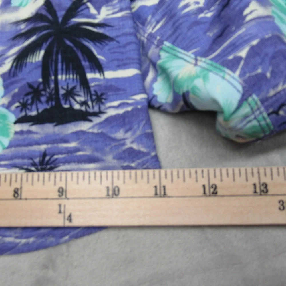Hurley Board Shorts Mens Small Purple Tropical Floral Cannonball Volley 17‎ NEW